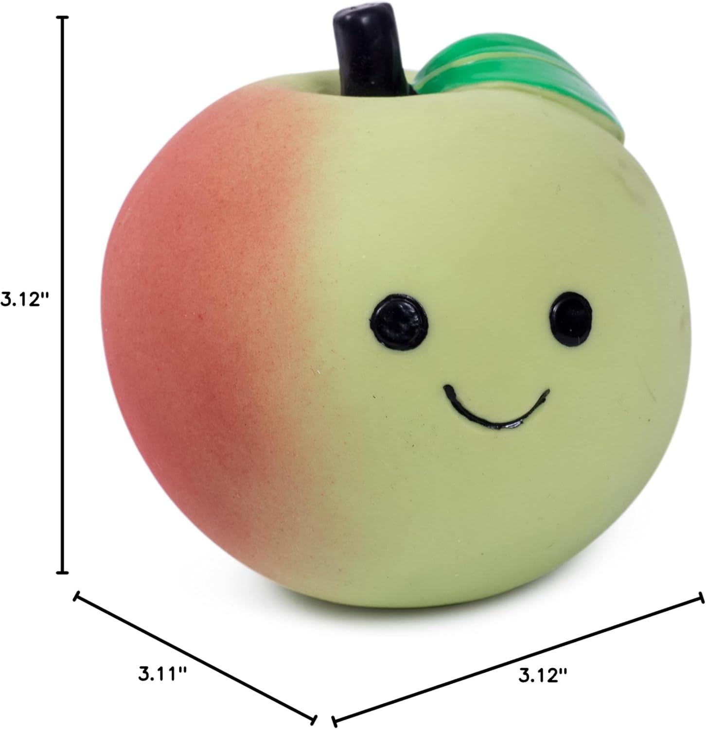 Petface Latex Apple Soft Chew Dog Toy, Large