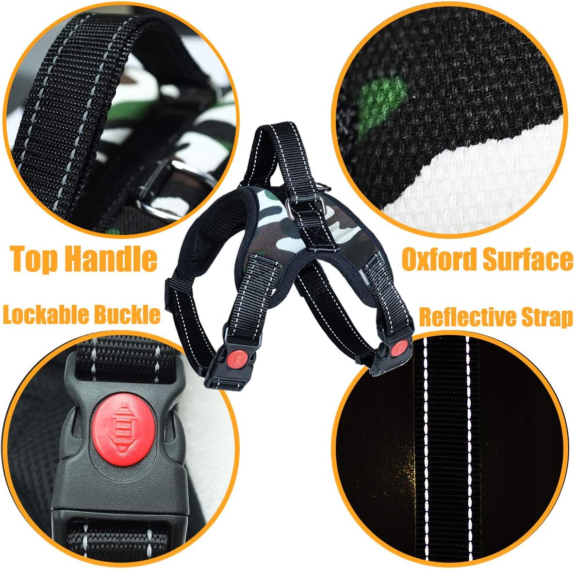 Musonic No Pull Dog Harness Breathable | ObaPet