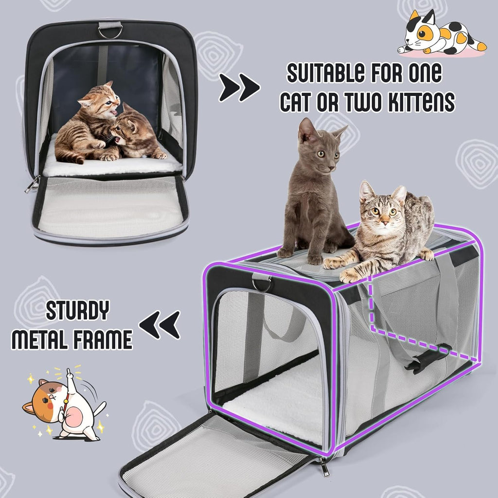 TIYOLAT Cat Carrier, Pet Carrier Airline | ObaPet
