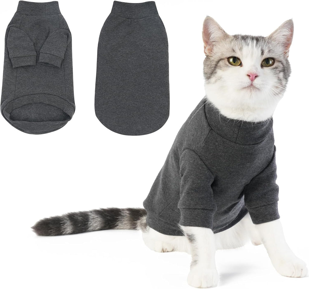 Cyponpy Cat Jumper Fleece Cat Clothing Winter | ObaPet