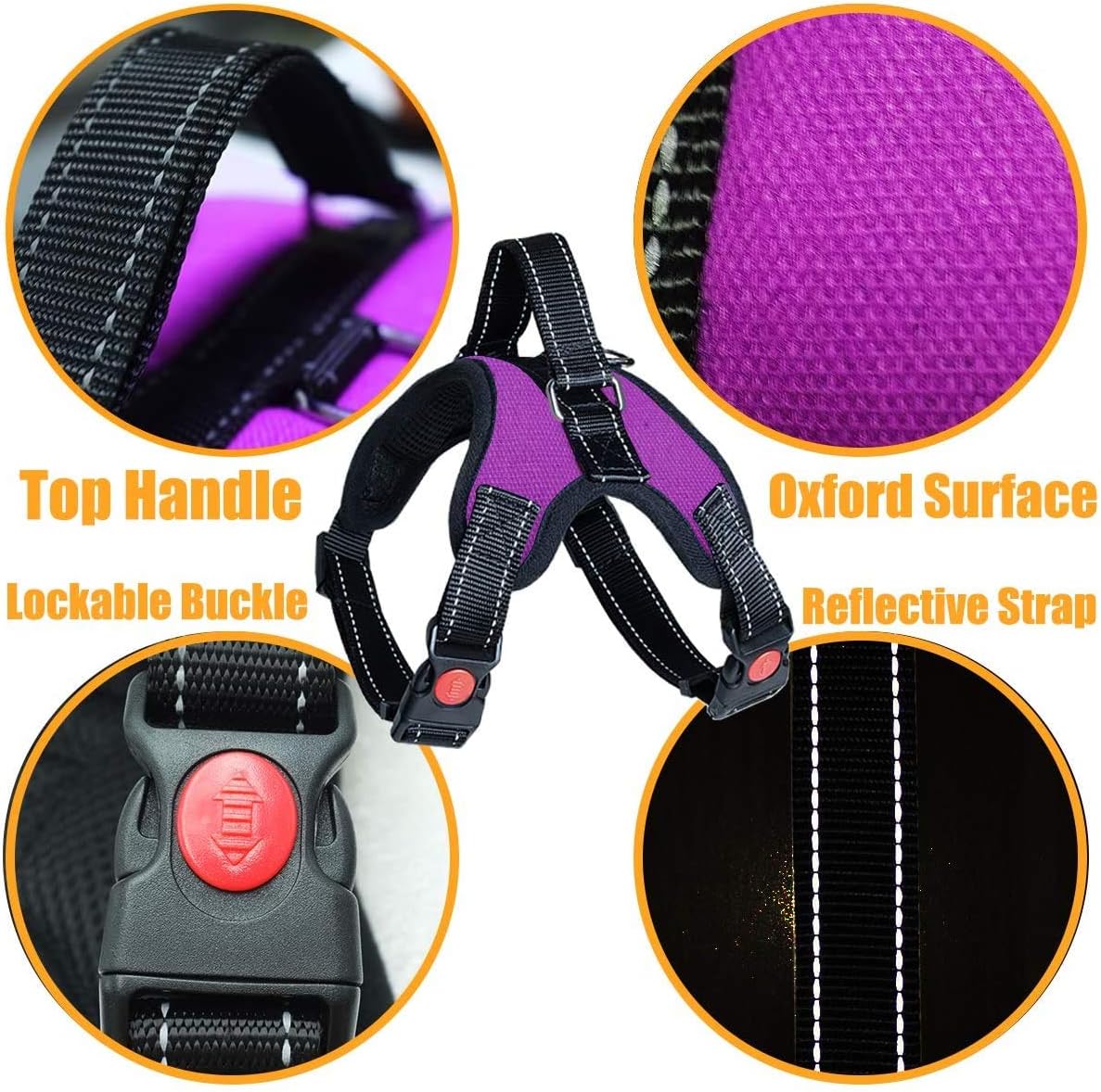 Musonic No Pull Dog Harness Breathable | ObaPet
