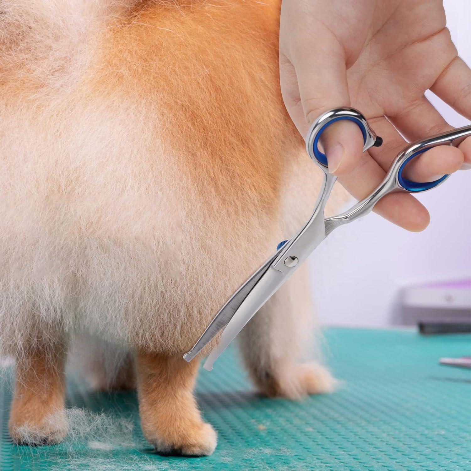 Dog Grooming Scissors with Safety Round Tip, Pet | ObaPet