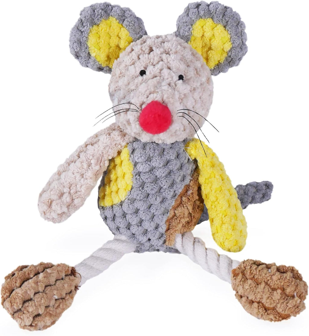 Rosewood Marvin Monkey Dog Toy, brown/tan/blue | ObaPet