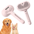 Pet Steam Brush for Dogs & Cats Hair Shedding | ObaPet