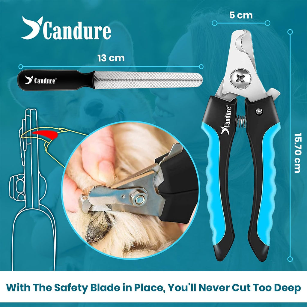 Candure Dog Nail Clippers for Large, Medium and | ObaPet