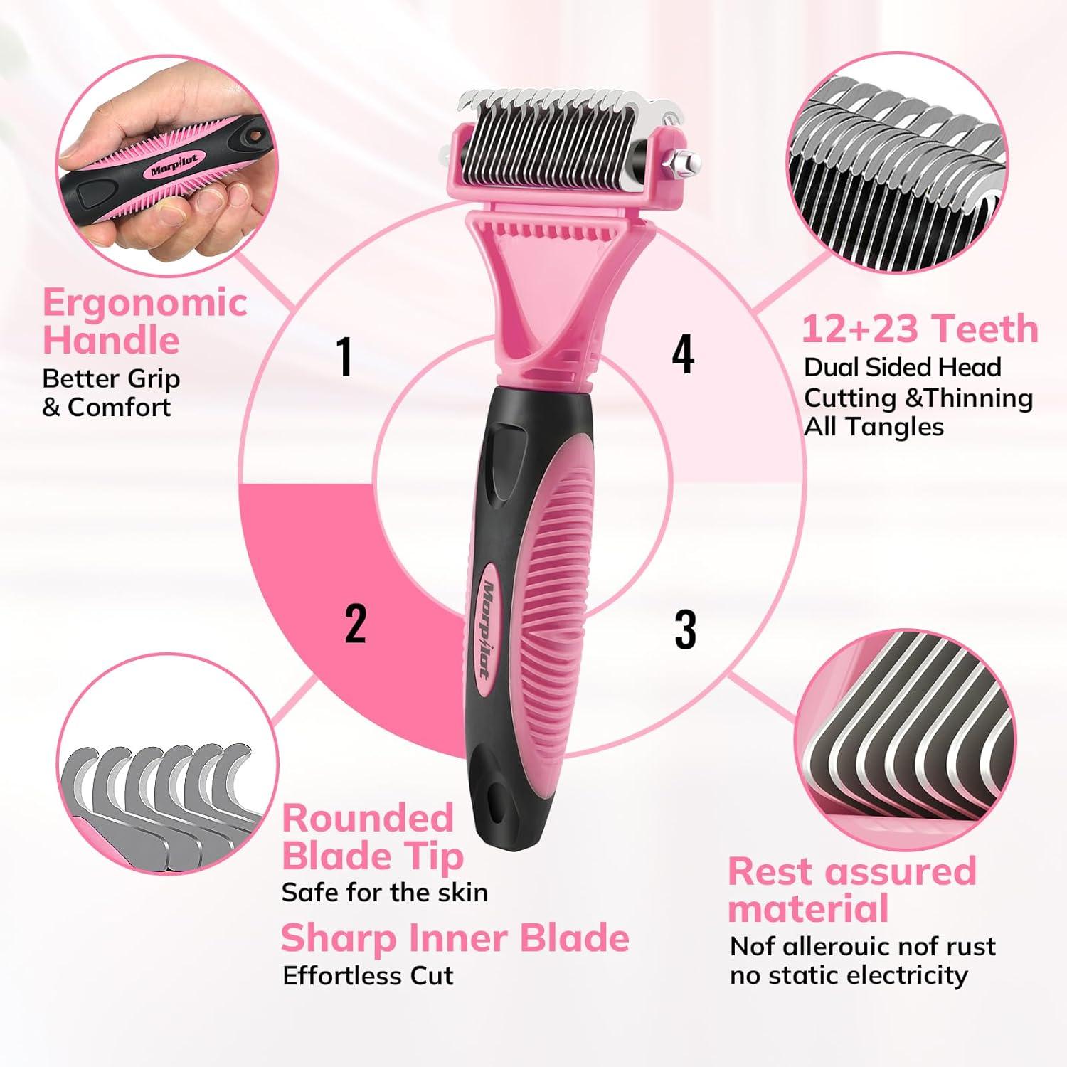 Morpilot Dog Brush Cat Brush Grooming Comb, | ObaPet
