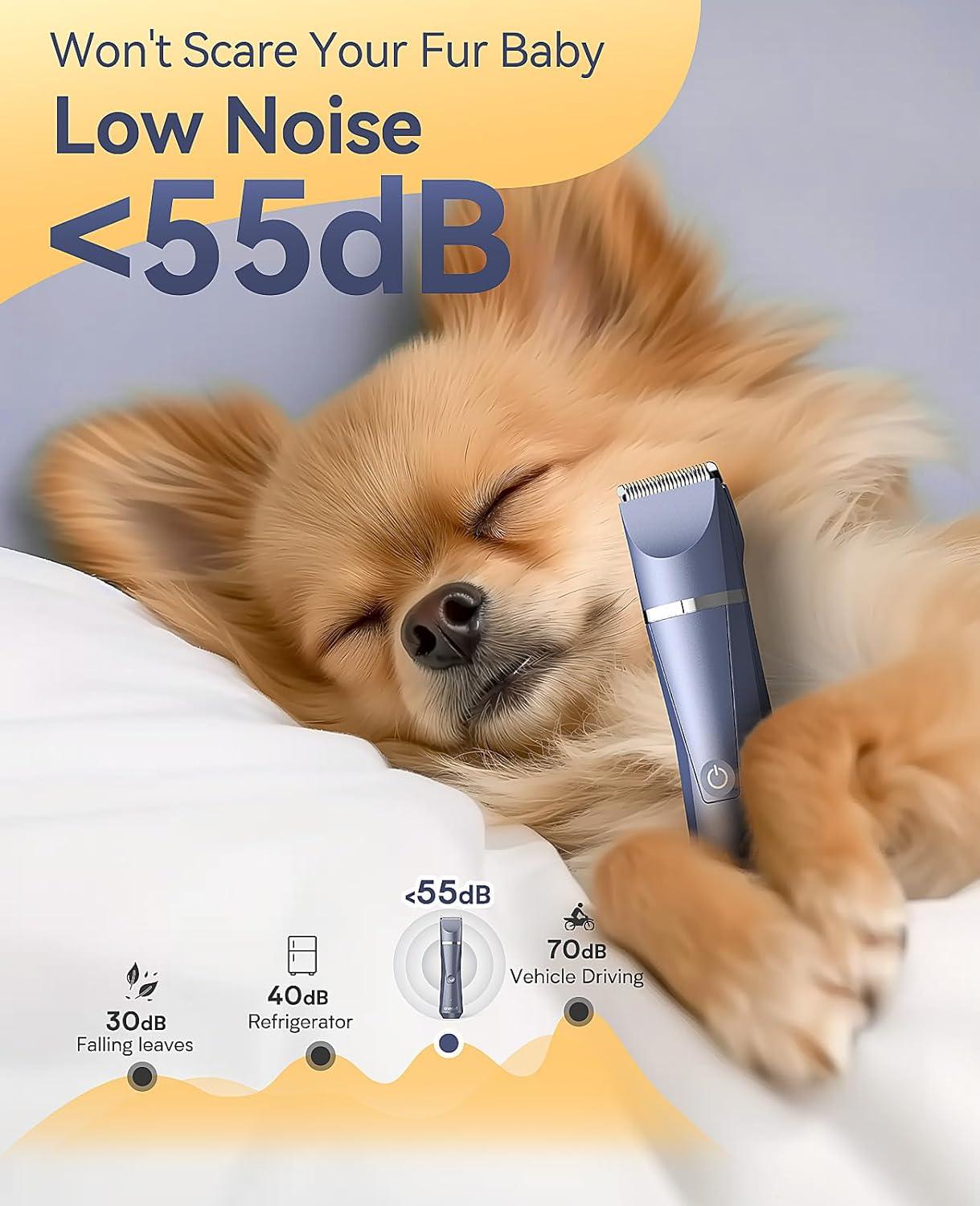 oneisall Dog Cat Grooming Kit 4 in 1 Cordless, | ObaPet
