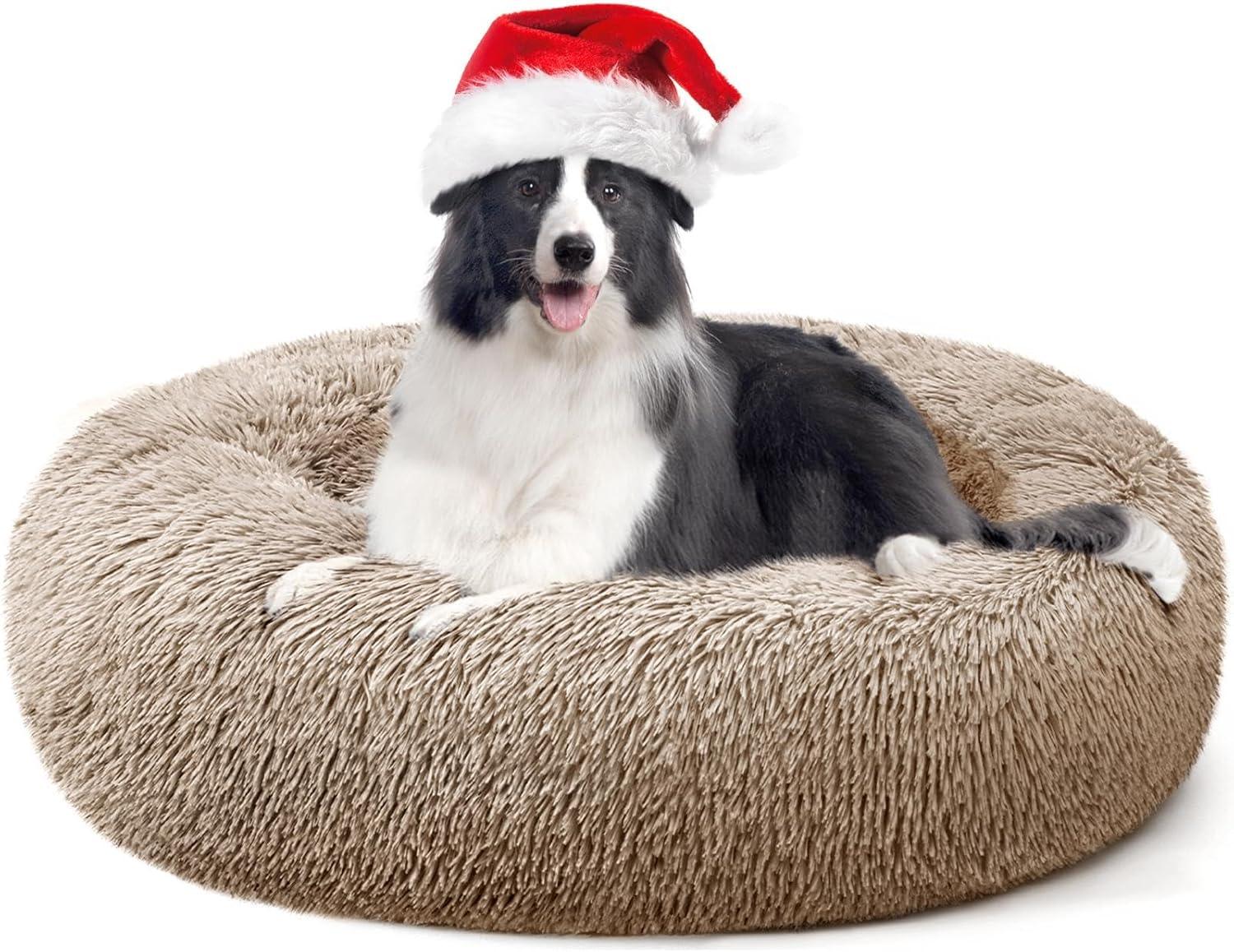 YOJOGEE Calming Donut Puppy Bed for Medium Small | ObaPet