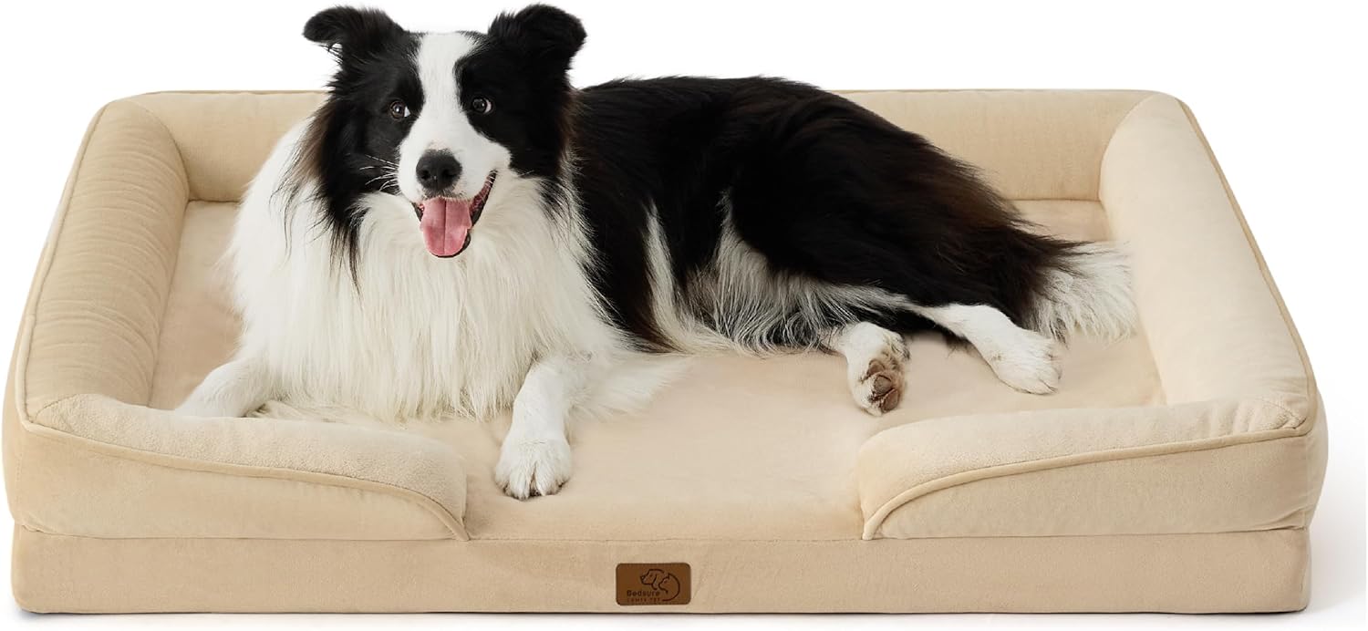 Bedsure Dog Sofa Bed Washable Orthopedic Dog | ObaPet