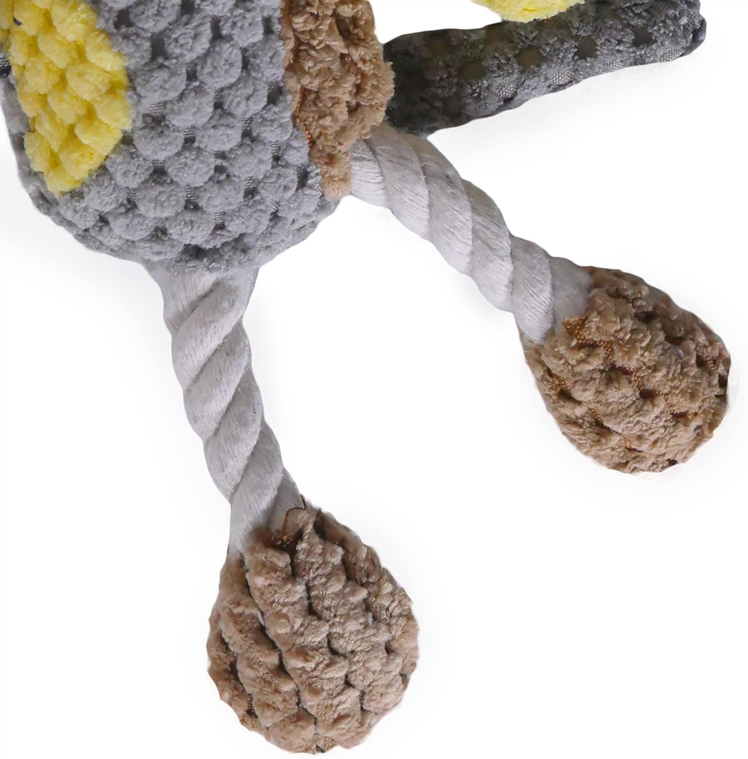 Rosewood Marvin Monkey Dog Toy, brown/tan/blue | ObaPet