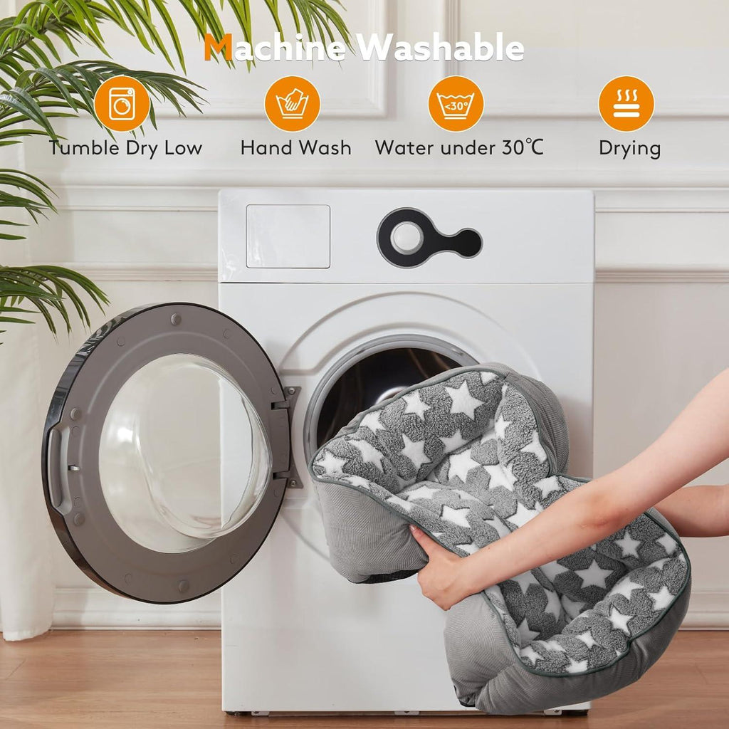 MIXJOY Dog Bed Washable, Super Soft Cosy Dog | ObaPet