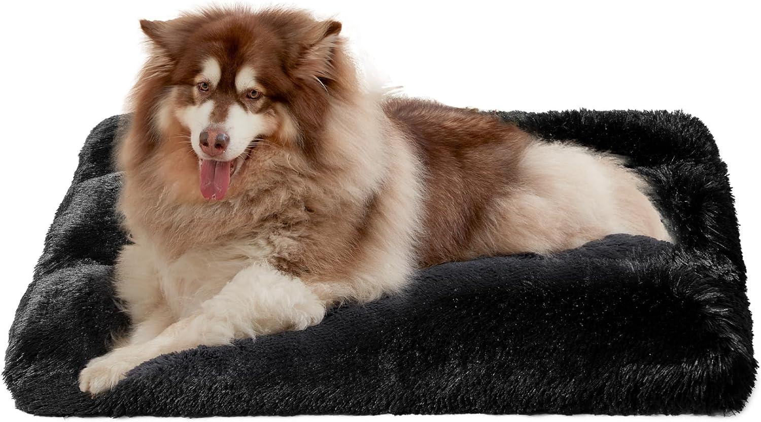 EHEYCIGA Calming Dog Bed Medium, Fluffy Anti | ObaPet