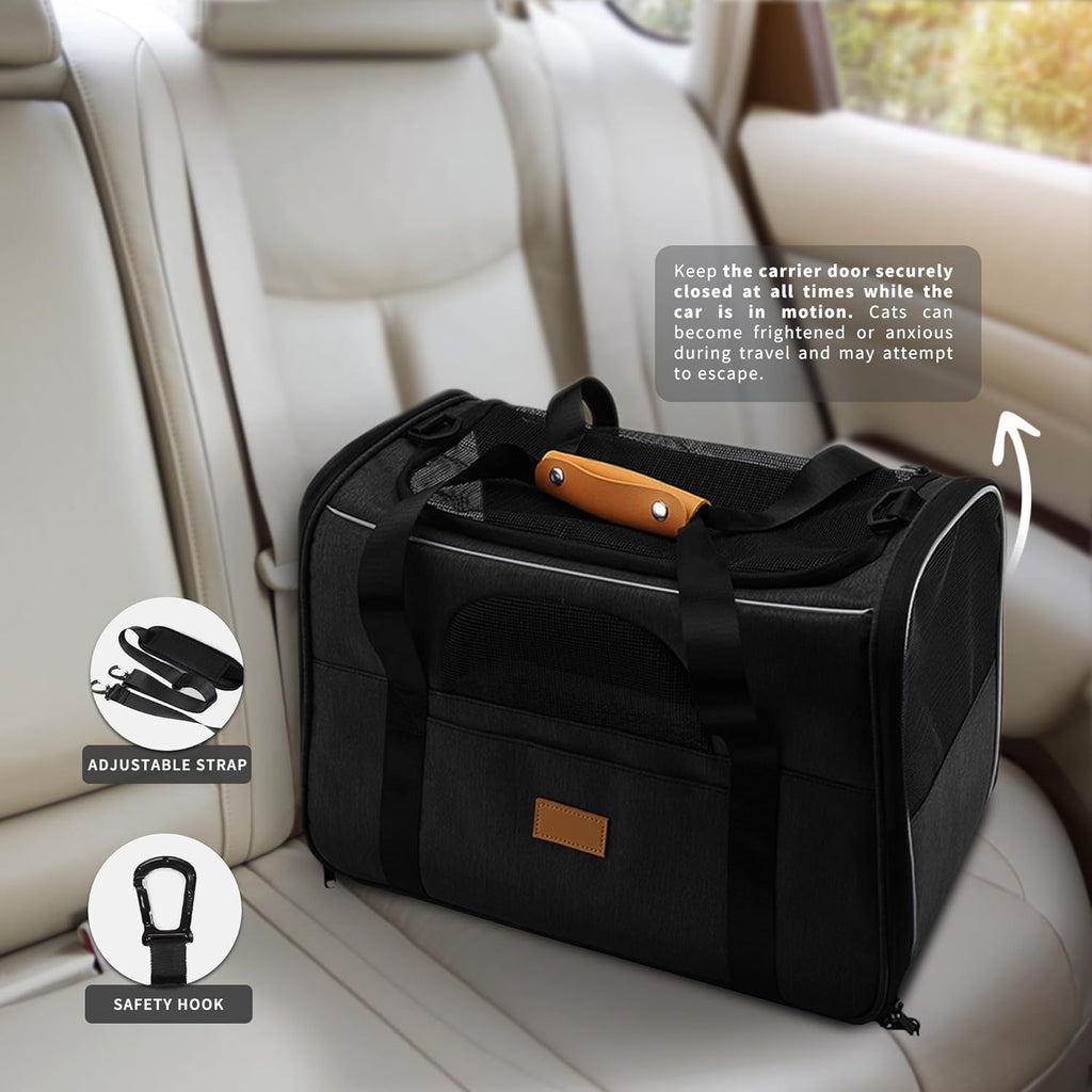 SOKANA Foldable Cat Carrier - Large Pet Carrier | ObaPet