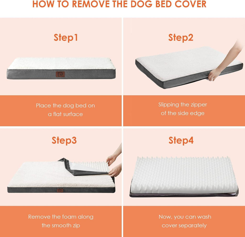 EHEYCIGA Orthopedic Dog Beds Small, Medium, | ObaPet