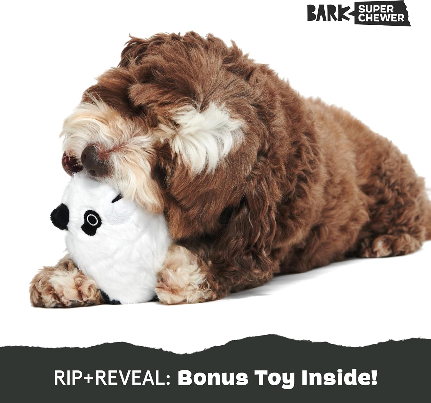 Barkbox Squeaky Dog Toys - Plush and Squeak Chew Toys | Puppy and Pet Toys for Large Dogs Pinata - Large