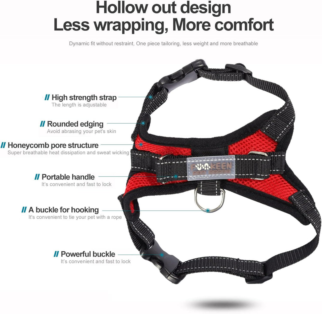 Dog Harness Mesh Breathable Comfortable Pet Vest | ObaPet