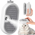 Cat Steam Brush with Release Button, | ObaPet