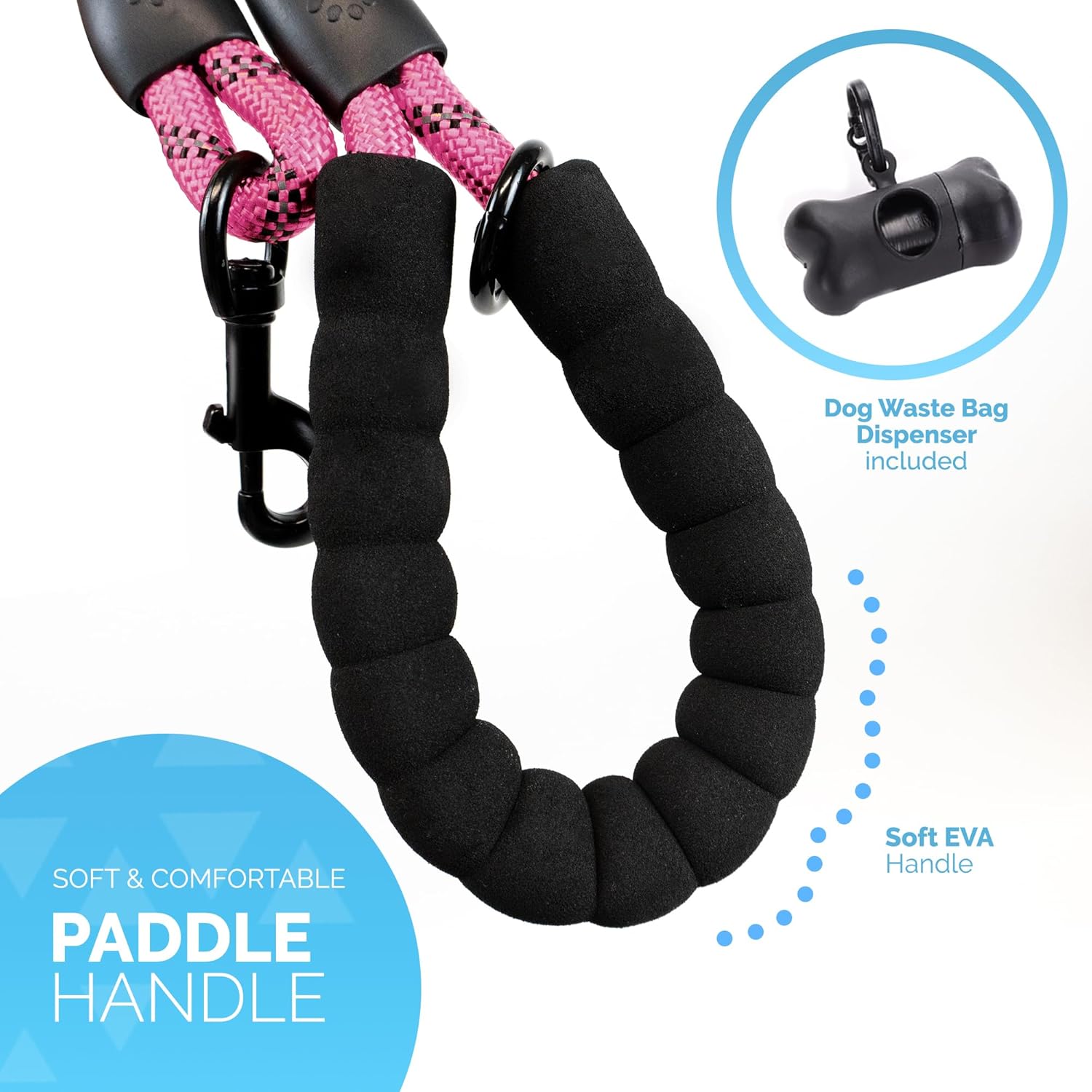 Furdreams 1.5m (5ft) Slip-On Dog Lead | ObaPet