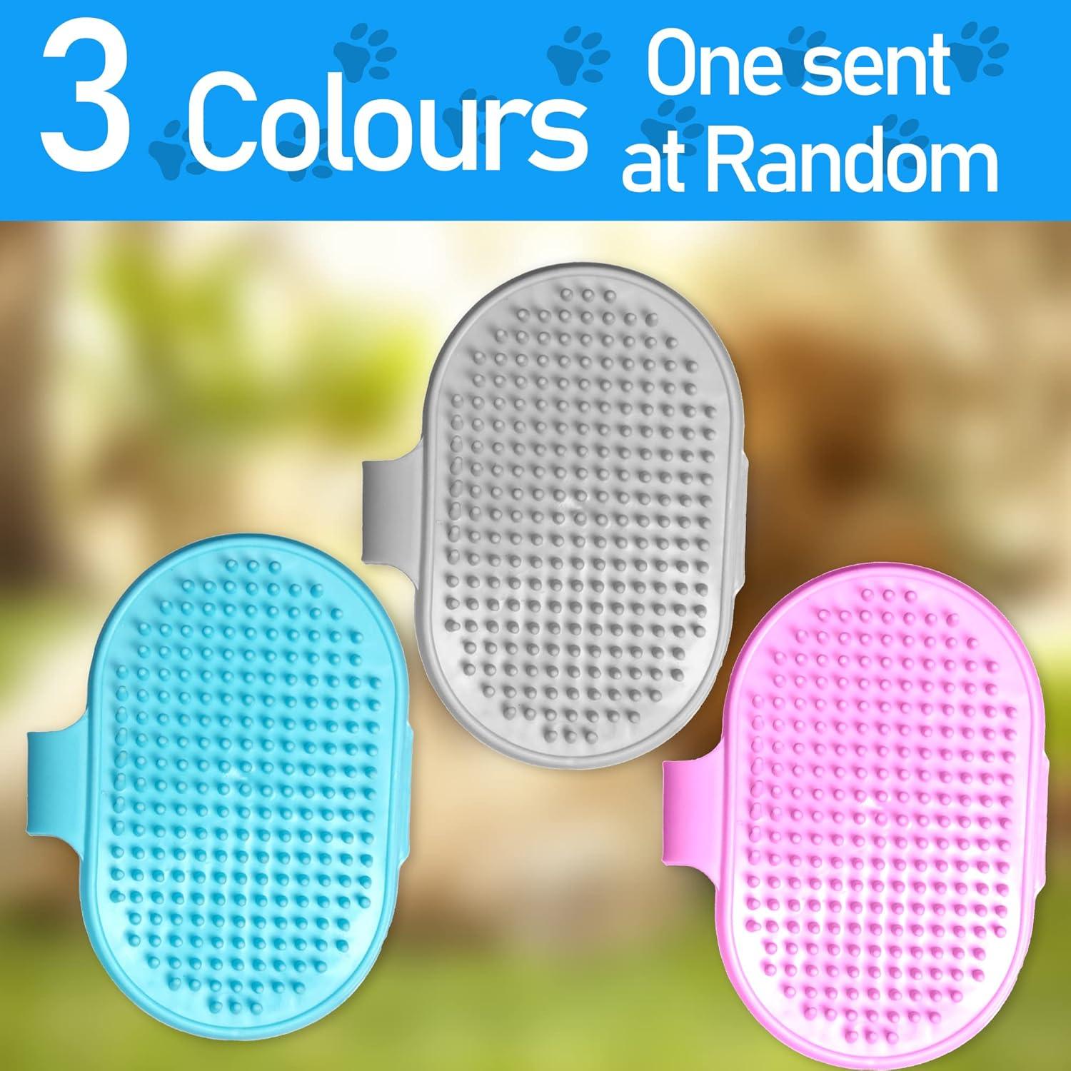 Dog Grooming Rubber Pet Mitt, Flexible Mitt that | ObaPet