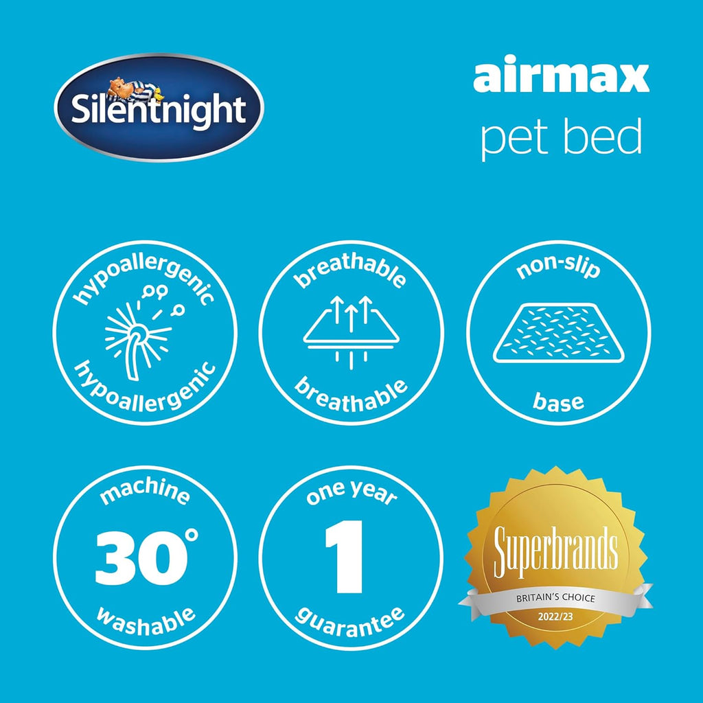 Silentnight Airmax Dog Bed | ObaPet