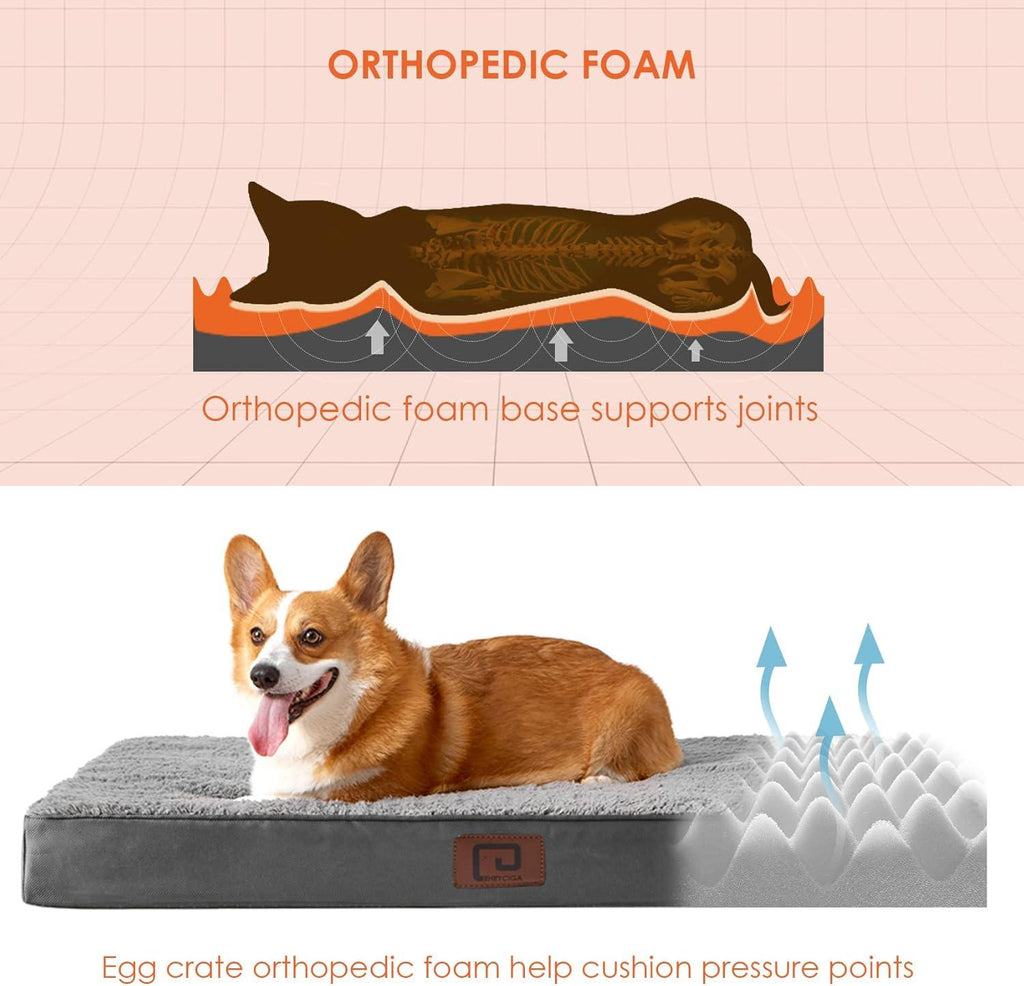 EHEYCIGA Orthopedic Dog Beds Small, Medium, | ObaPet