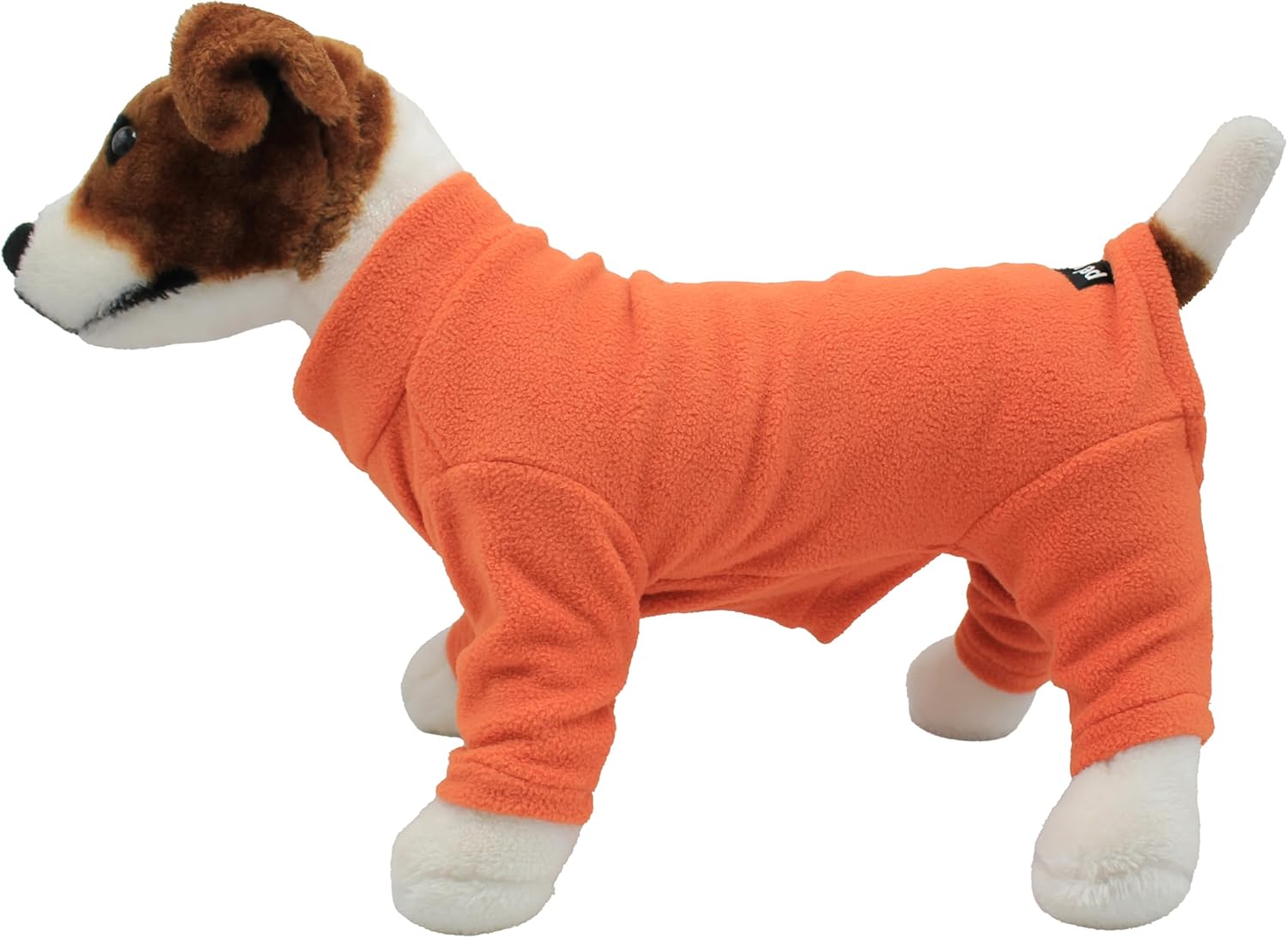 Warm Four-Legged Dog Fleece – Super Soft, Weather-Resistant (Coral, Medium)