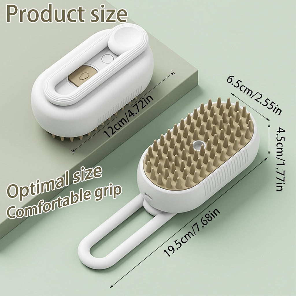 Cat Steam Brush for Shedding Cloud Care Cat | ObaPet
