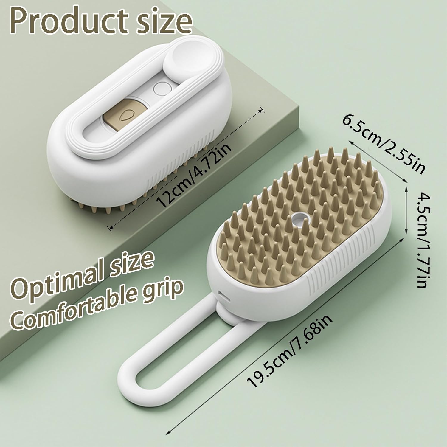 Cat Steam Brush for Shedding Cloud Care Cat | ObaPet