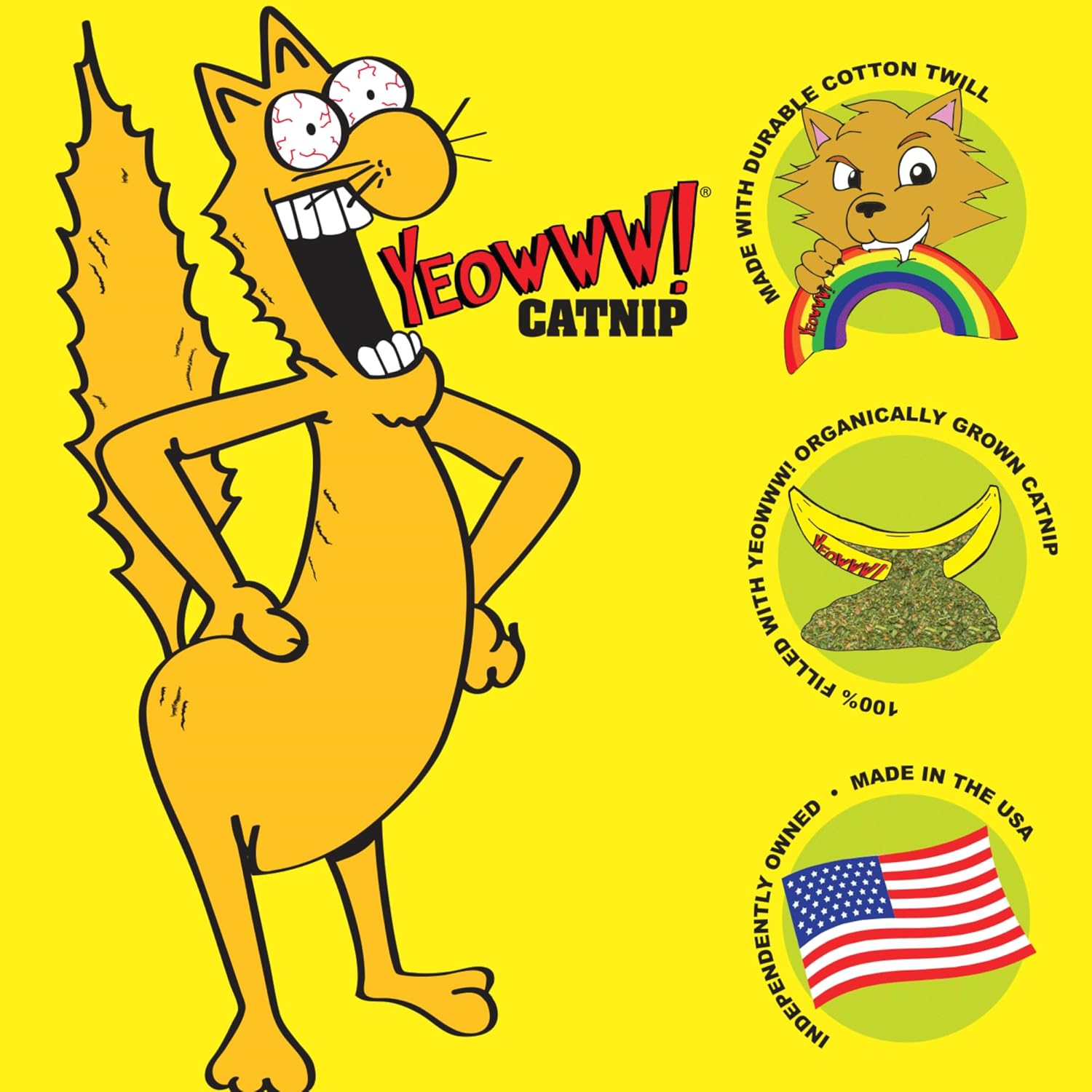 Yeowww Banana Singles Cat Toy | ObaPet