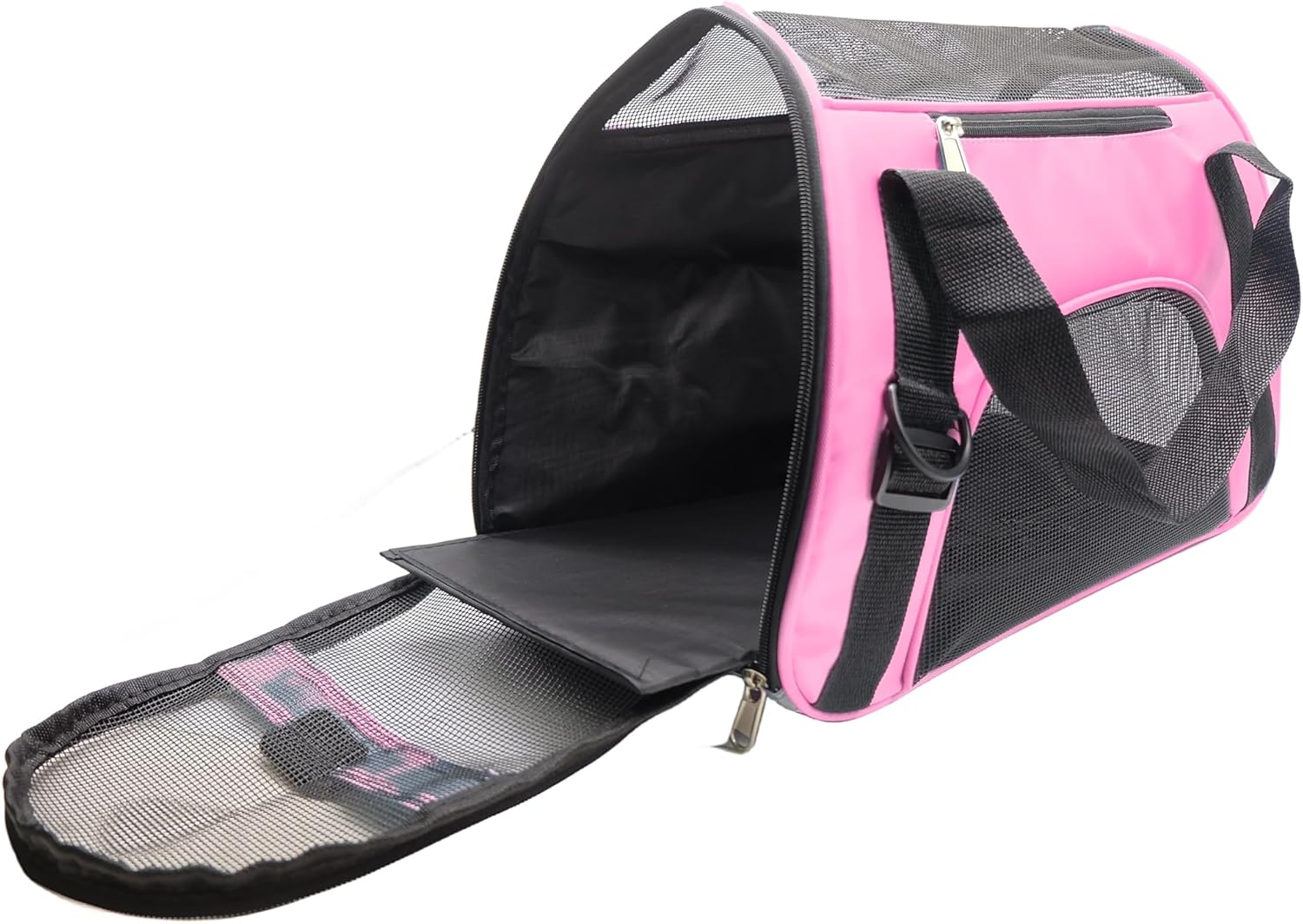 ZvoanSem Pet Carrier Bag,Small Cat Carrier Kitten Puppy little Dog Carrier for Travel Airline Approved Small Animal (Small, Blue)