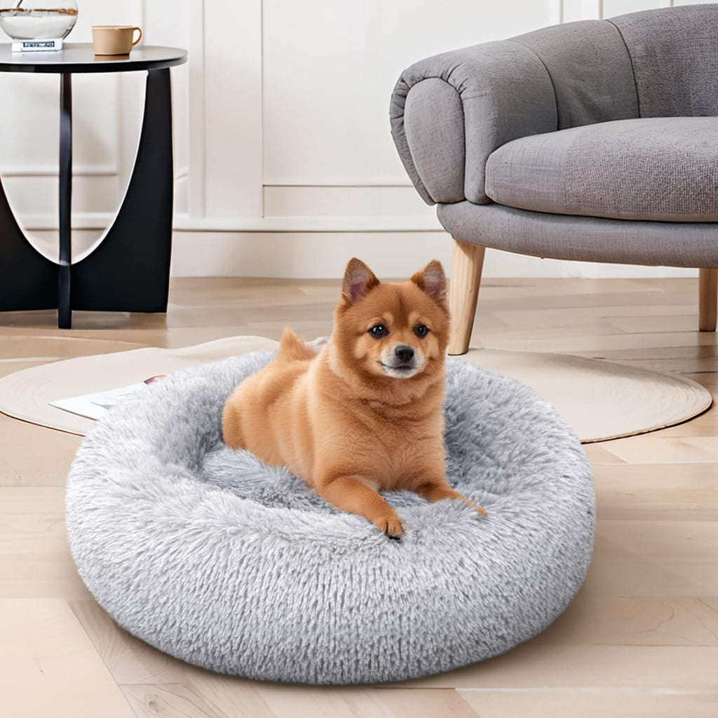YOJOGEE Calming Donut Puppy Bed for Medium Small | ObaPet