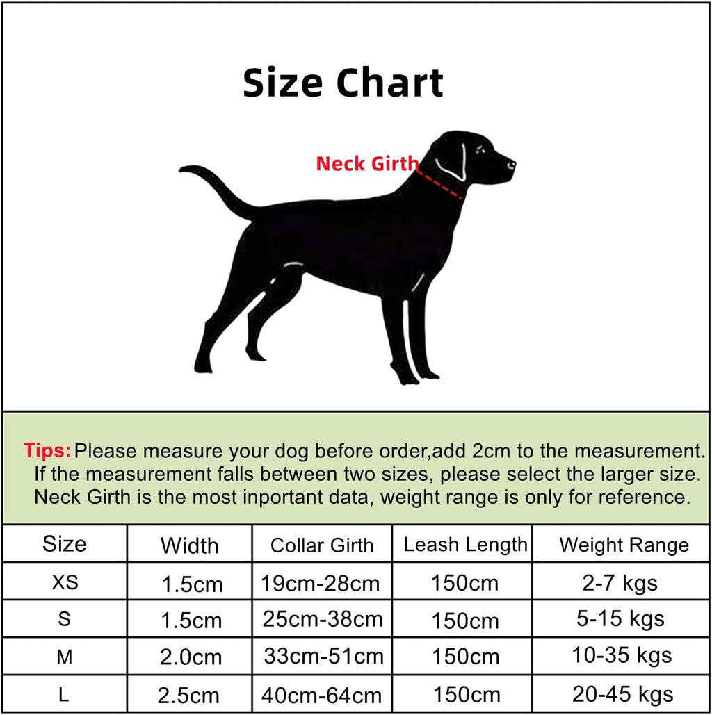Olahibi Daisy Pattern Dog Collar and Leash | ObaPet