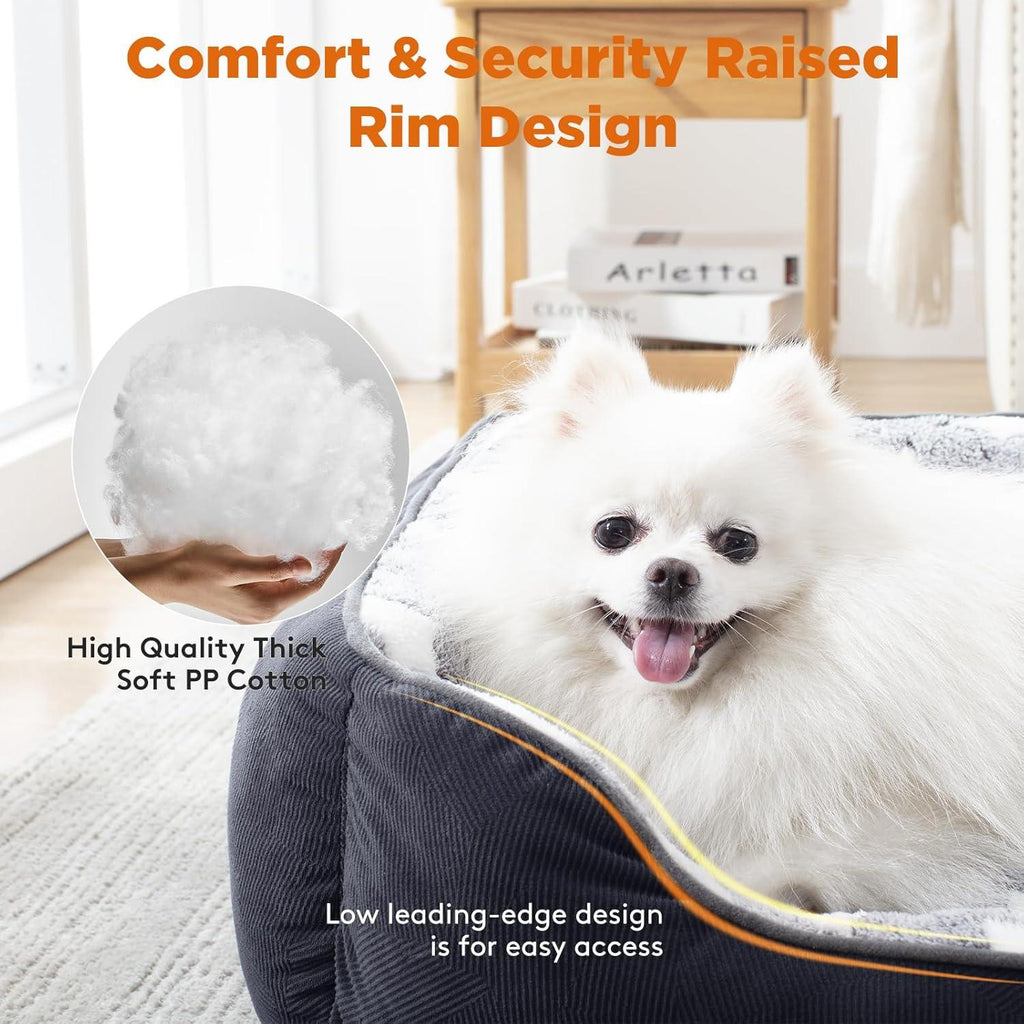MIXJOY Dog Bed Washable, Super Soft Cosy Dog | ObaPet
