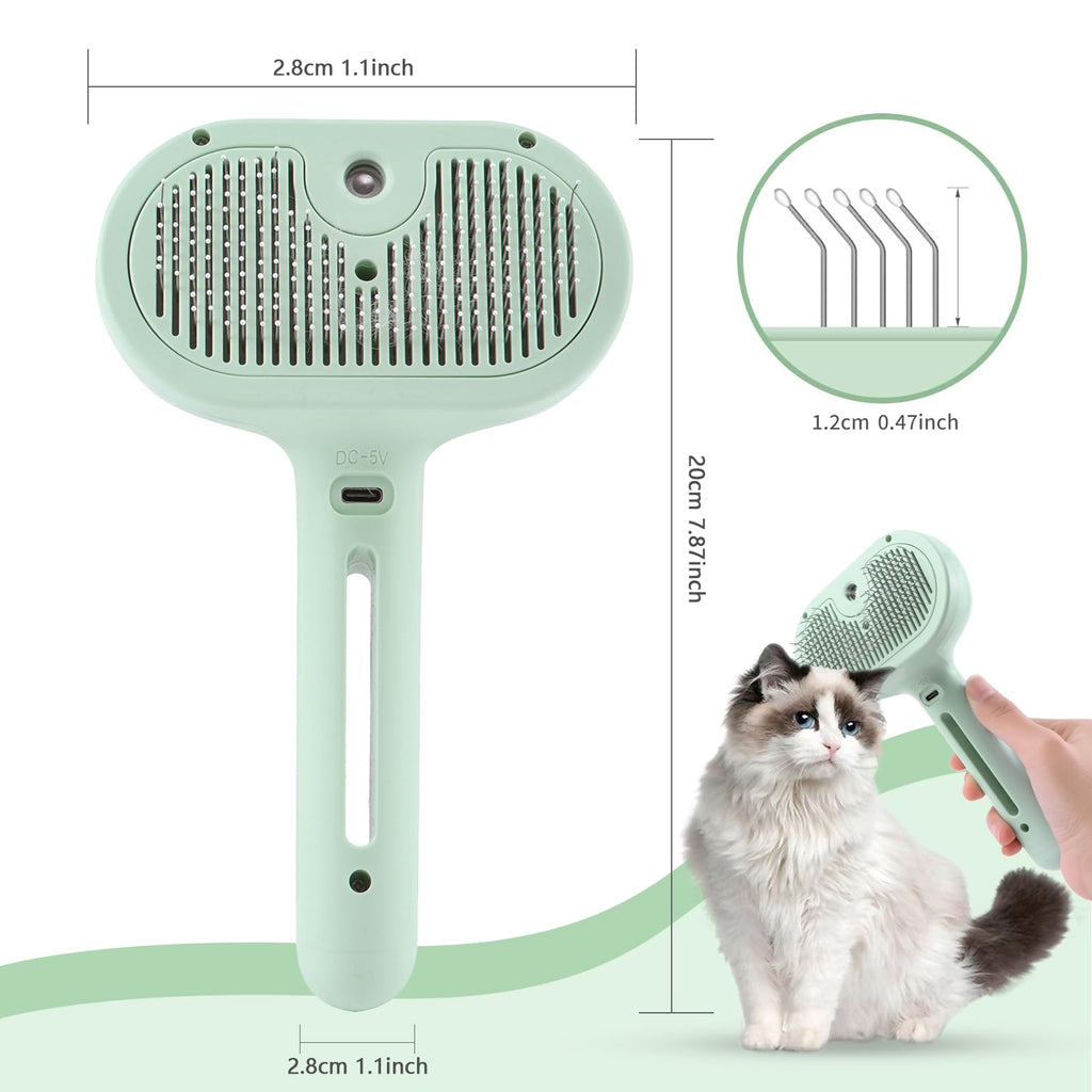 2 in 1 Pet Spray Hair Removal Comb | ObaPet