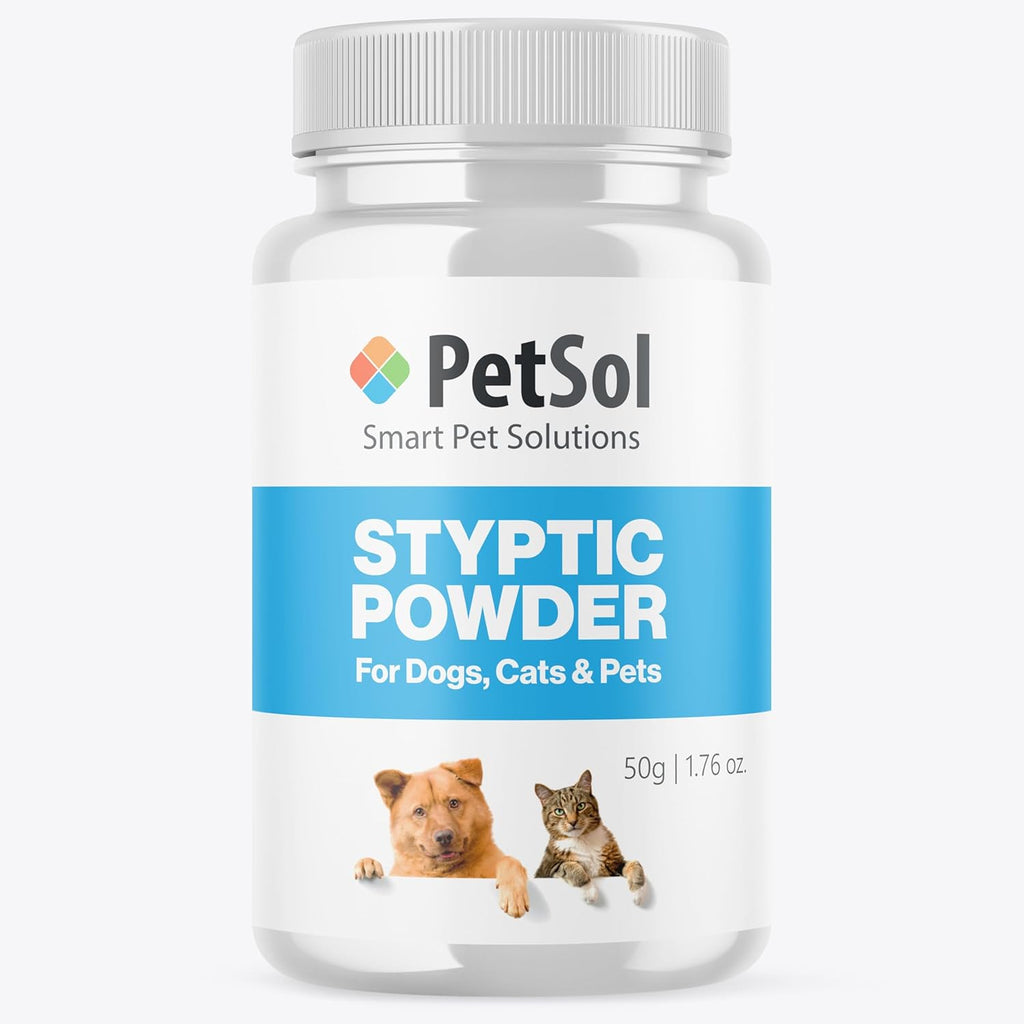 PetSol Styptic Powder For Pets (Large 50g Tub) | ObaPet