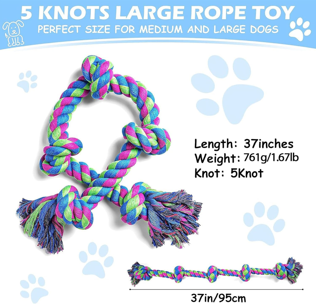Aitmexcn Dog Rope Toys for Large Medium Dog | ObaPet