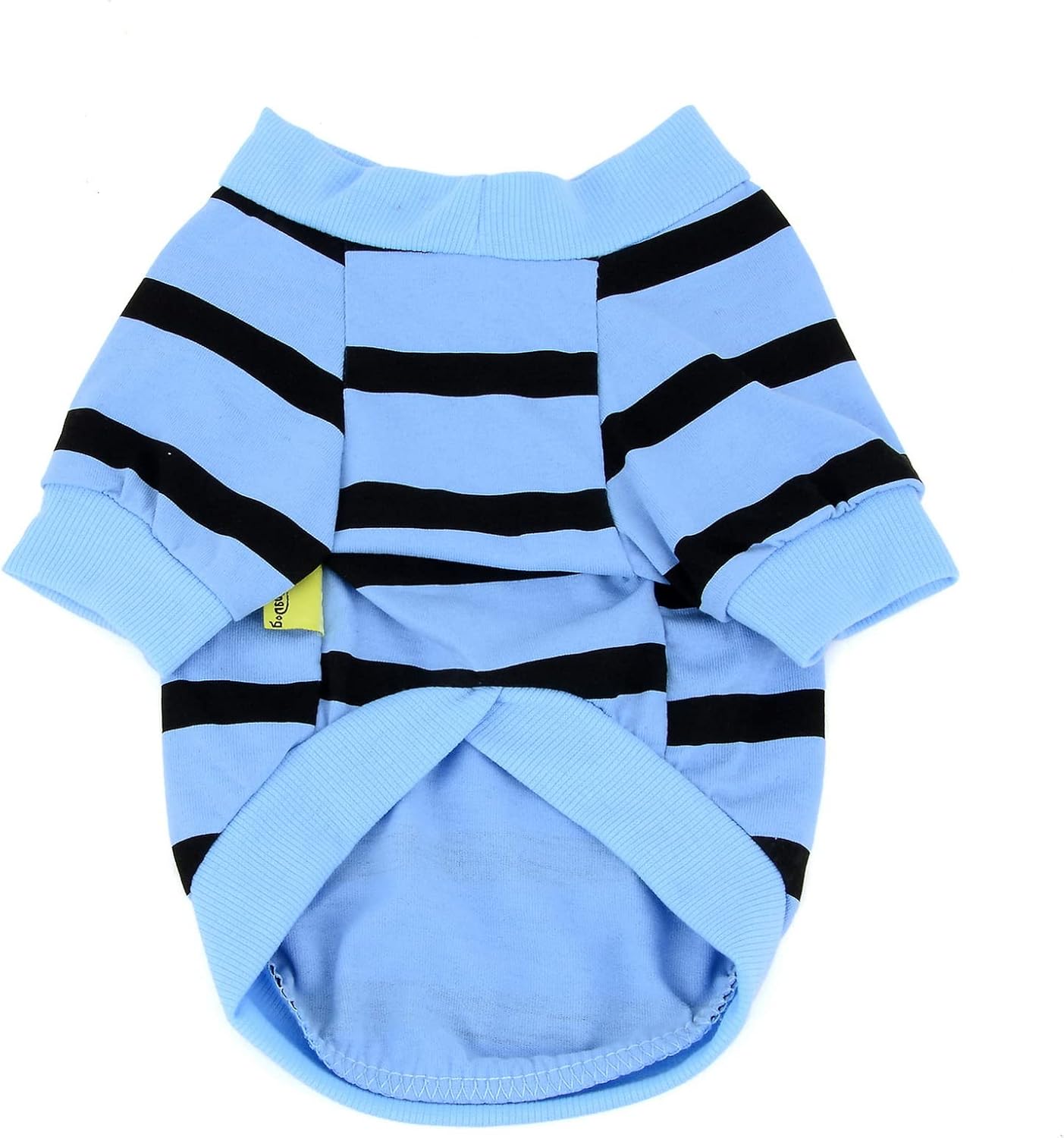 Zunea Dog Shirts for Small Dogs Summer Basic T-Shirt Striped Puppy Clothes Sequins Love Heart Sweatshirt Soft Cotton Short Sleeve Tee Shirt Pet Girl Boy Clothing Pullover Chihuahua Apparel Gray S