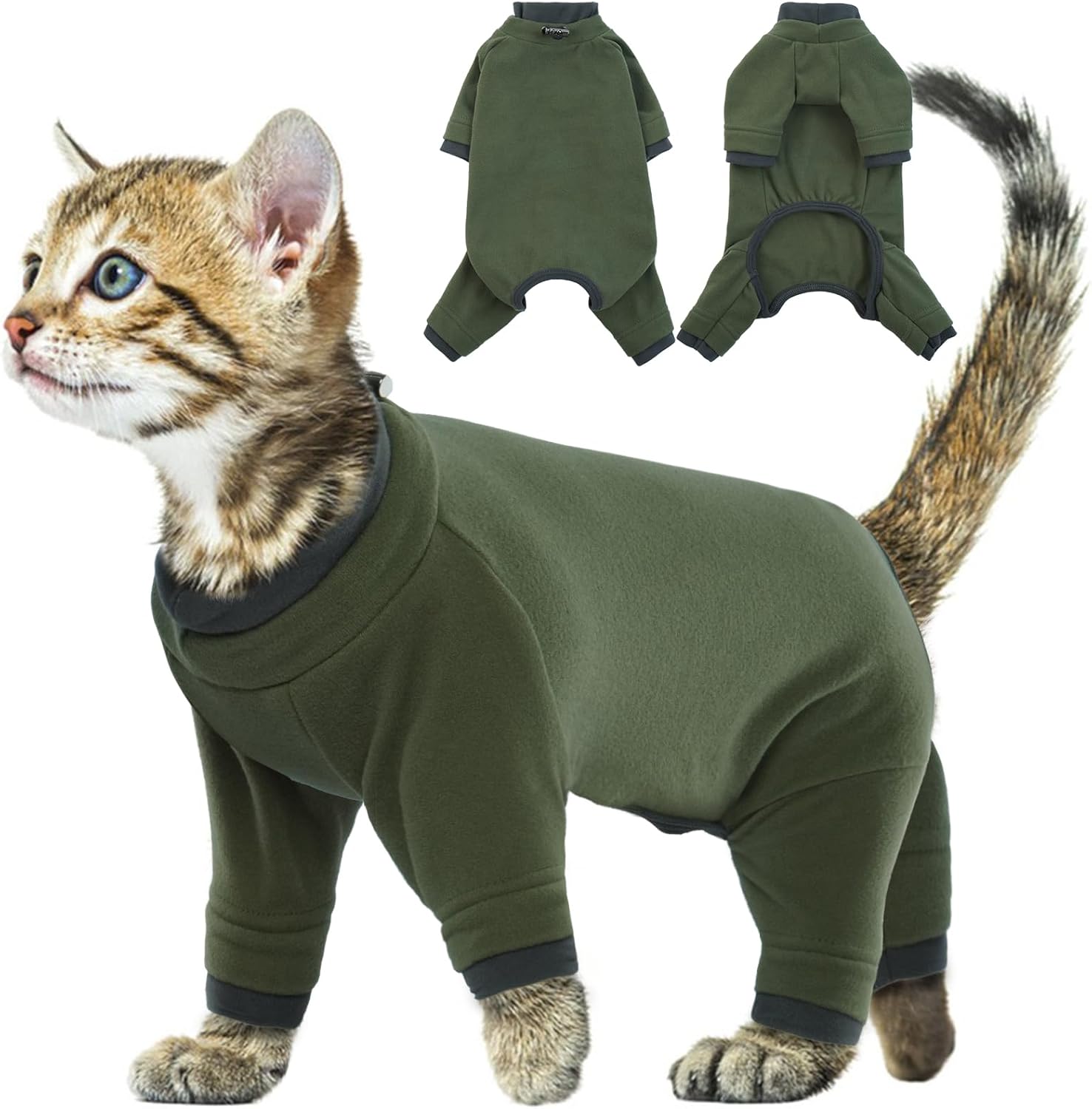 Cat Hair Sticky Onesie, Cat Soft Pajama Cat | ObaPet