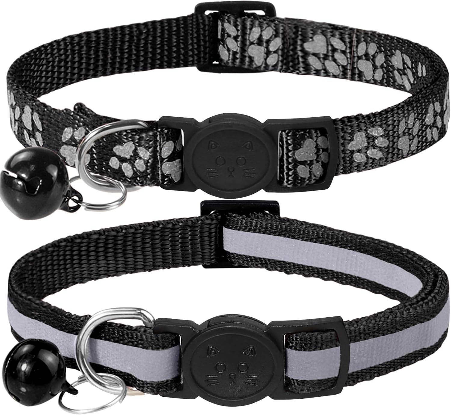 Taglory Reflective Cat Collar with Bell and | ObaPet