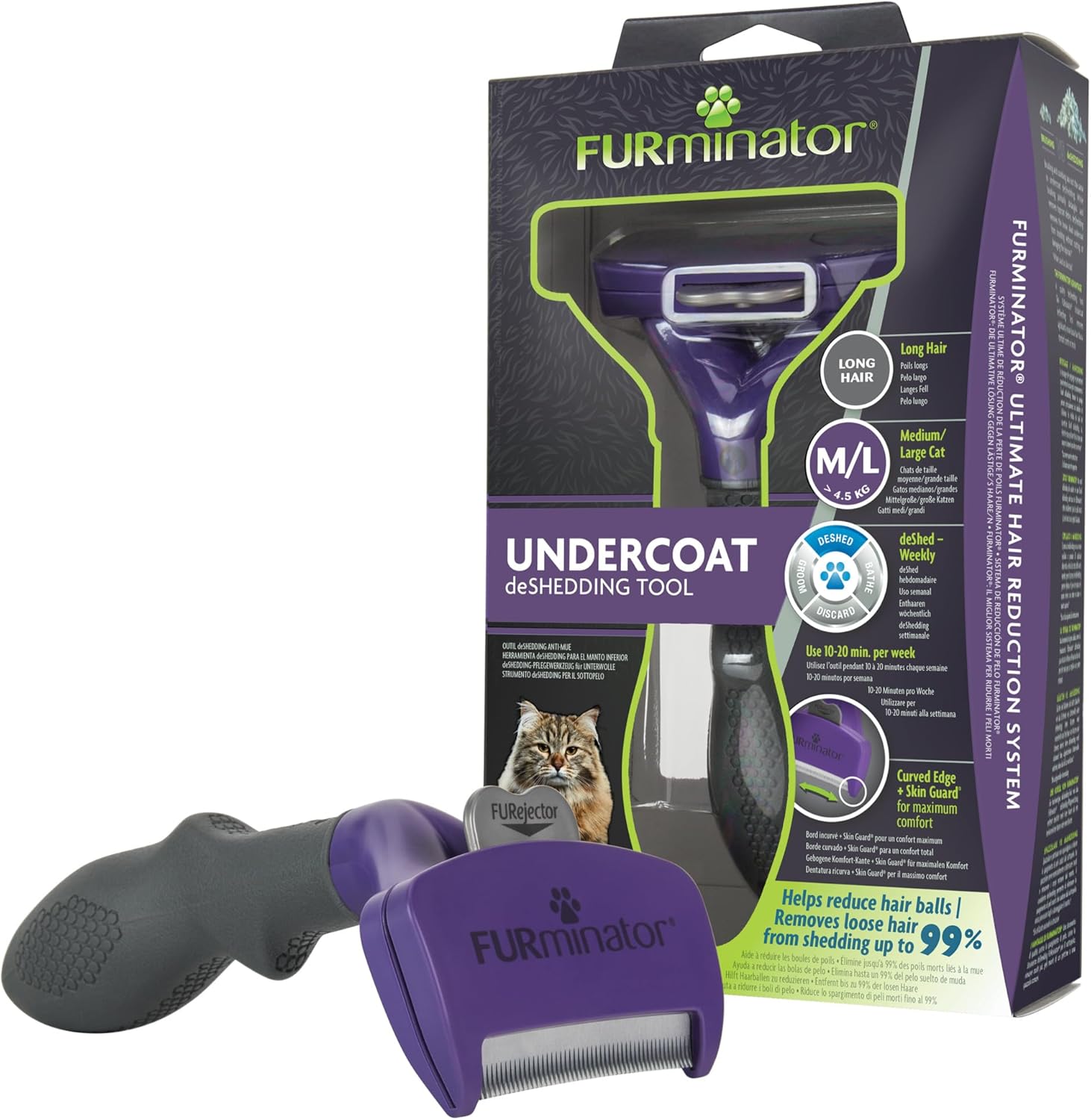 FURminator Undercoat deShedding Tool for Small | ObaPet