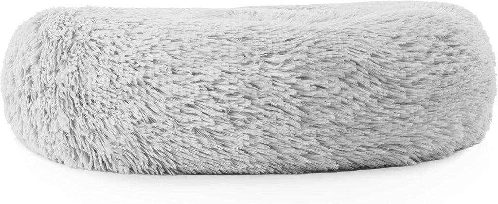 Woof & Whiskers Donut Beds For Dogs Grey Dog Bed | ObaPet