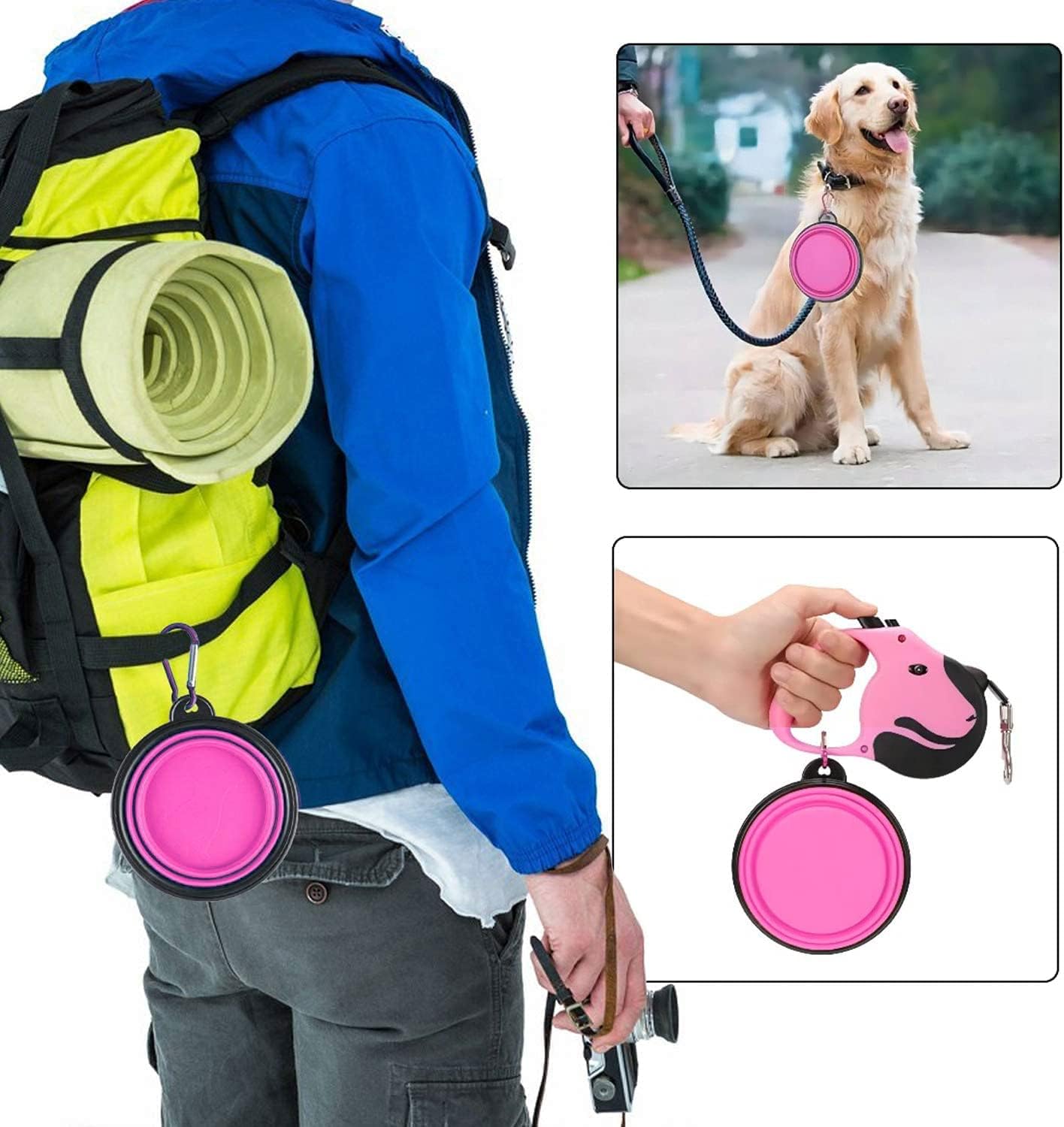 Collapsible Dog Bowl,Collapsible Dog Water Bowls | ObaPet