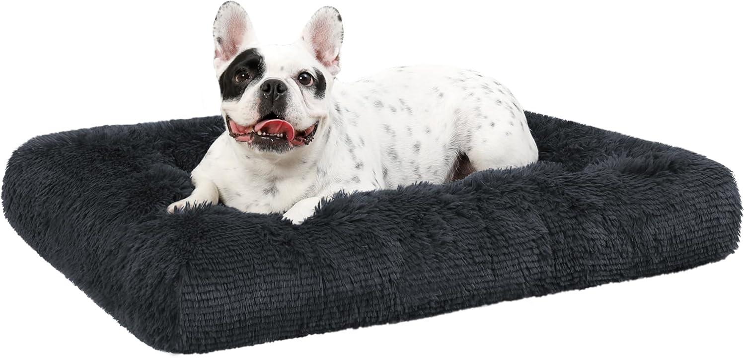 KSIIA Large Dog Bed Washable, Calming Dog Bed, | ObaPet