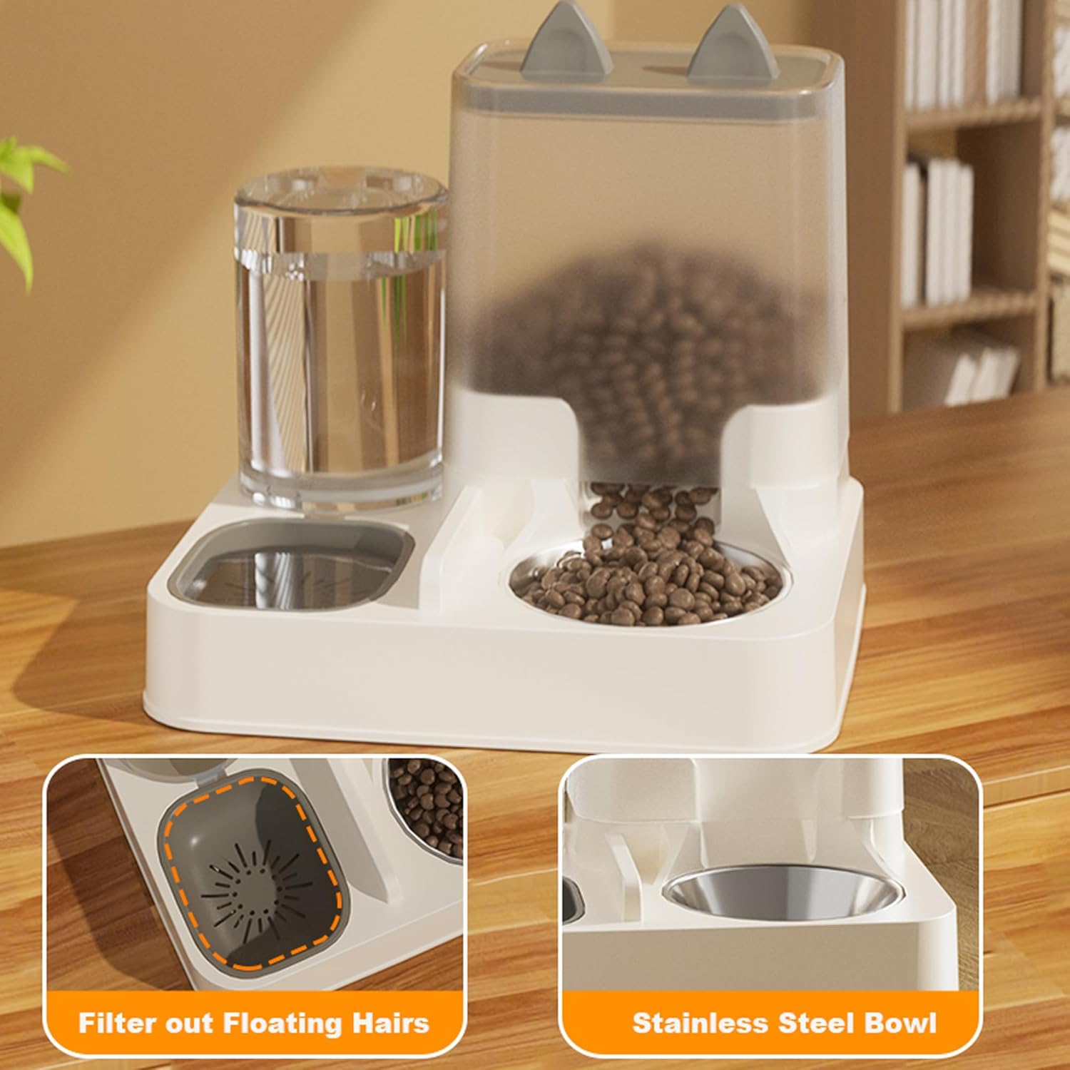 Automatic Food Feeder and Waterer Set 3.2L, 2 | ObaPet
