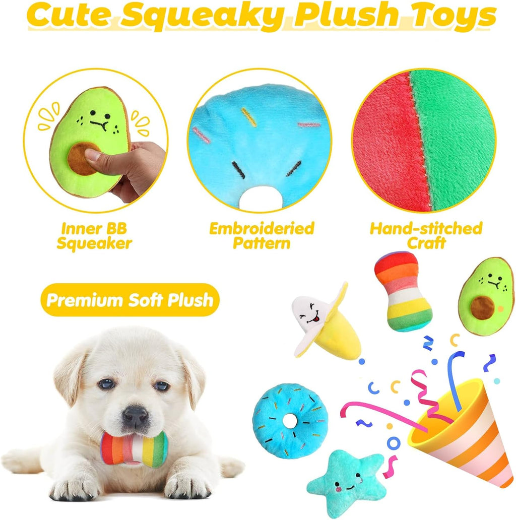Leipple 20 Pack Luxury Dog Chew Toys for Puppy, | ObaPet