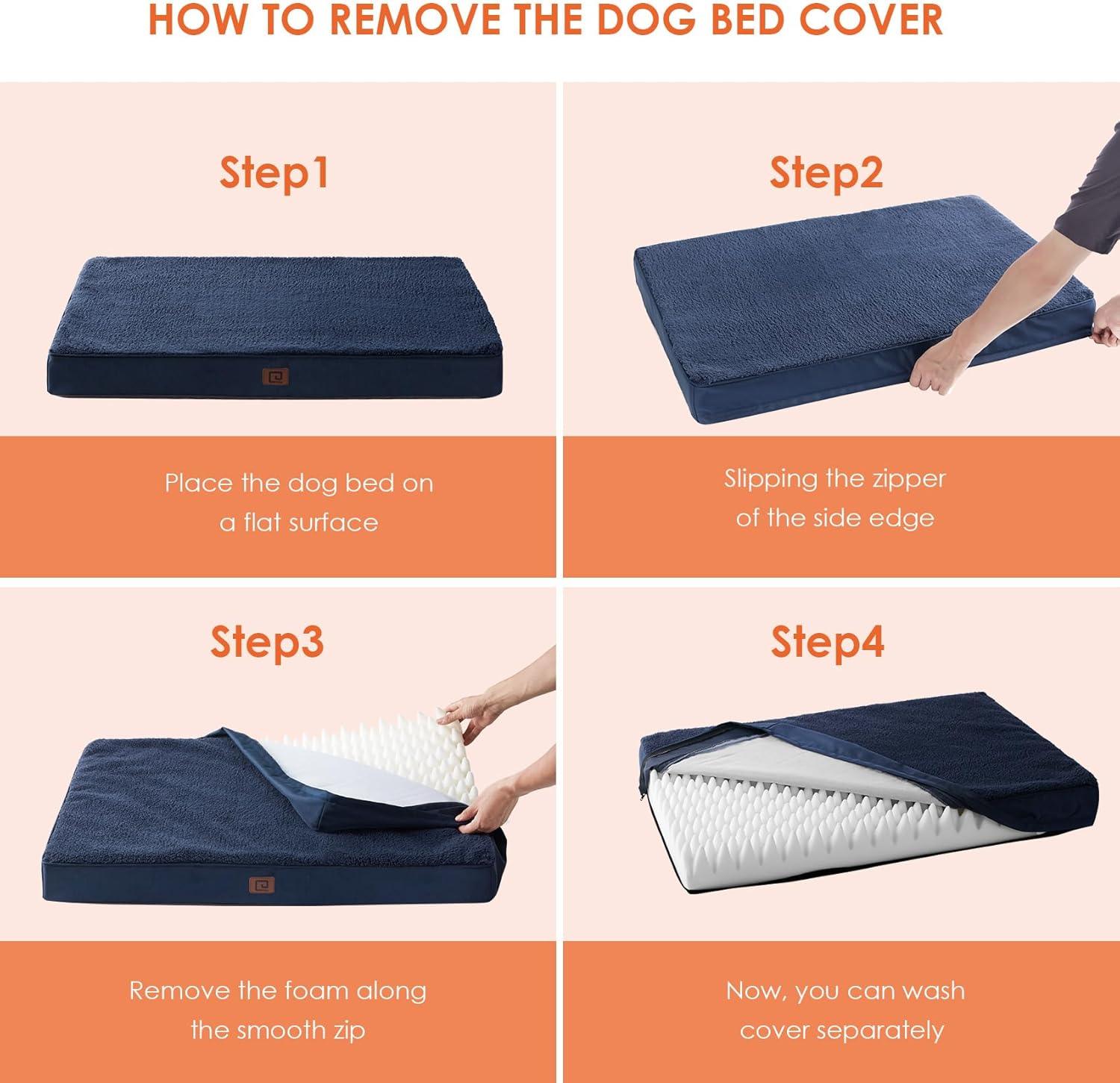 EHEYCIGA Orthopedic Dog Beds Small, Medium, | ObaPet