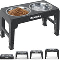 IOKHEIRA Dog Bowls with Stand,4 Heights | ObaPet