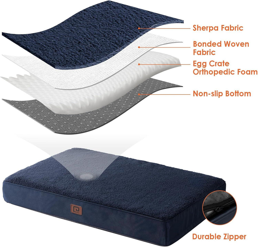EHEYCIGA Orthopedic Dog Beds Small, Medium, | ObaPet
