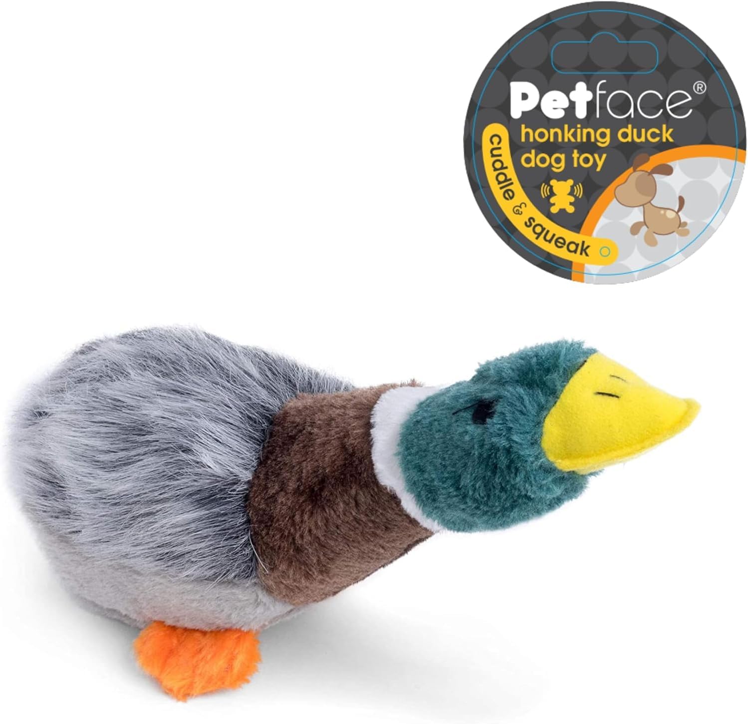 Petface Heston Hedgehog Plush Dog Toy (Pack of 1)