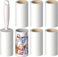 MELERIO Lint Rollers 6 Refills Full 420 Sheets | ObaPet